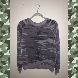 Z Supply Camo Crew Sweatshirt